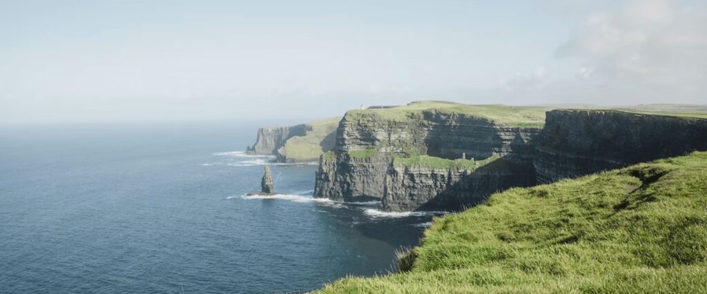 A ruggedly beautiful coastline in Ireland's west - one of the best places to surf in Europe