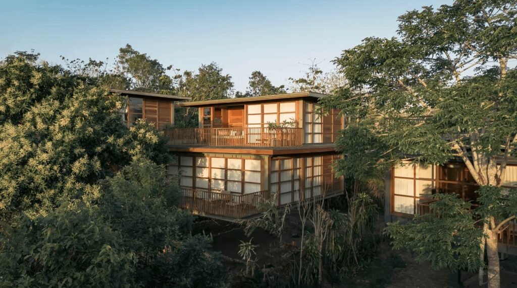 The luxurious treehouse villas at Grün Resort, an eco-friendly hotel in Uluwatu, Bali 