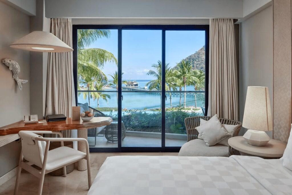Spectacular views from one of the luxurious rooms at Ayana Komodo Waecicu Beach 