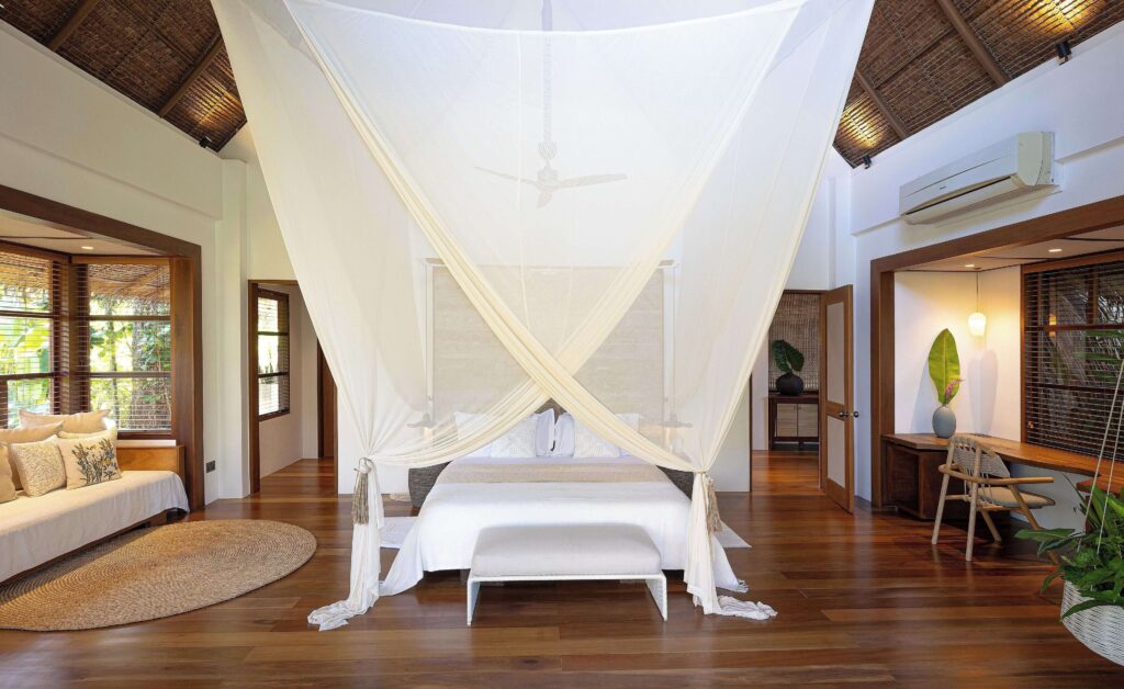 Inside one of the spacious suites at Nay Palad Hideaway in Siargao