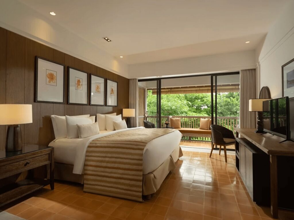 A luxurious suite at the eco-friendly Sudamala Resort in Komodo Islands 