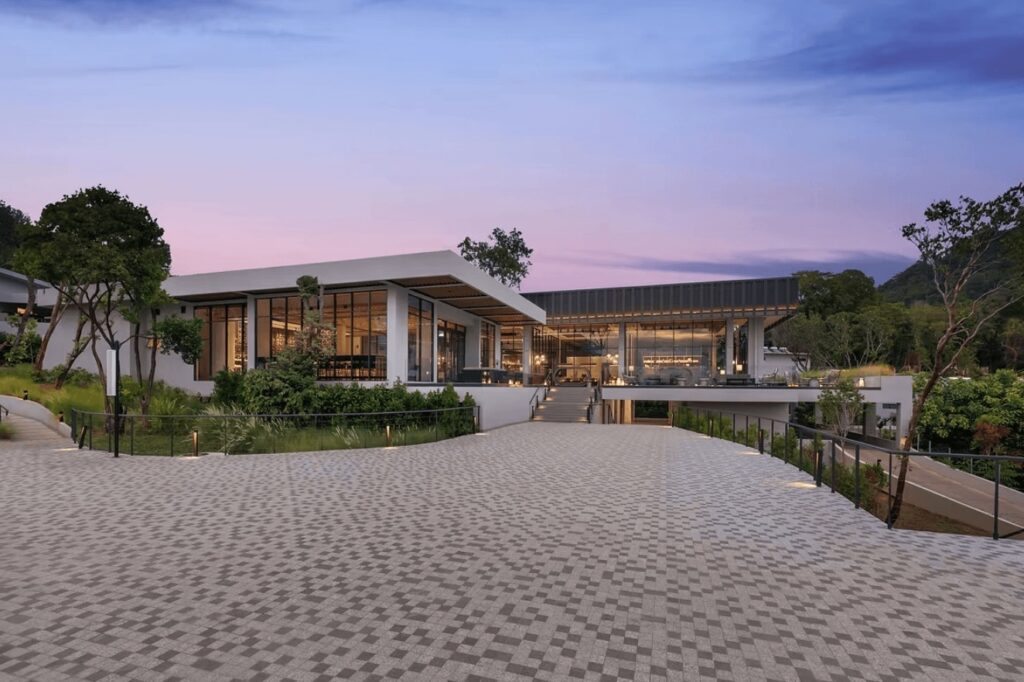 A contemporary building at the eco-friendly Perhentian Marriott Resort & Spa 
