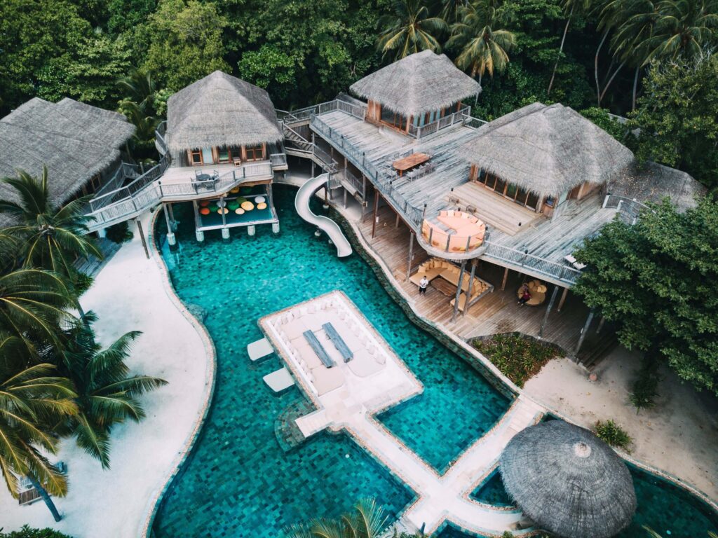 A multi-bedroom residence at Soneva Fushi in the Maldives