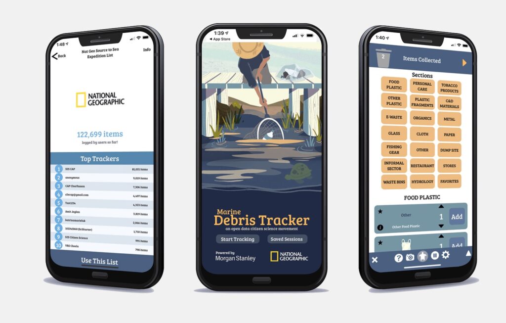 The Marine Debris Tracker is an easy citizen science project for surfers to participate in